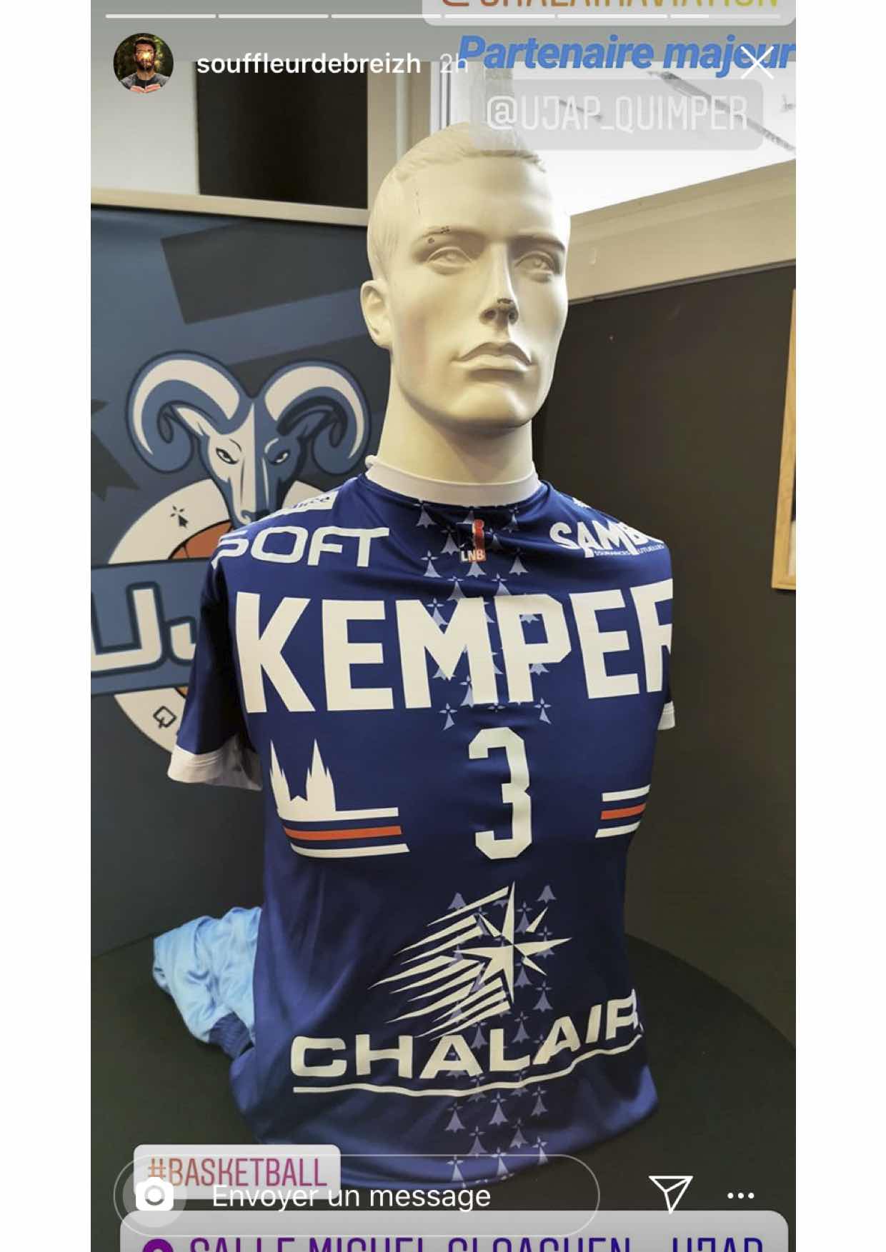Voici le nouveau maillot